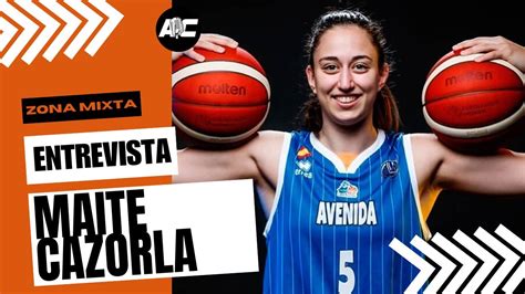 entrevista a maite cazorla jugadora de baloncesto de avenida espaÑola j j o o y wnba youtube