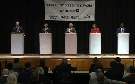 Five Gop Gov Hopefuls Minus The Front Runners Debate Transportation