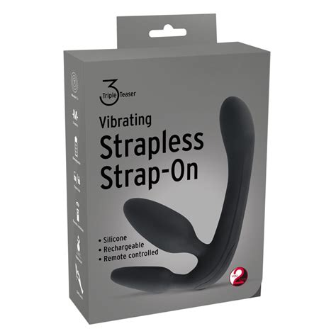 Vibr Tor You Toys Strapless Strap On Black Strap On P Ip Nac Penisy Flagranti