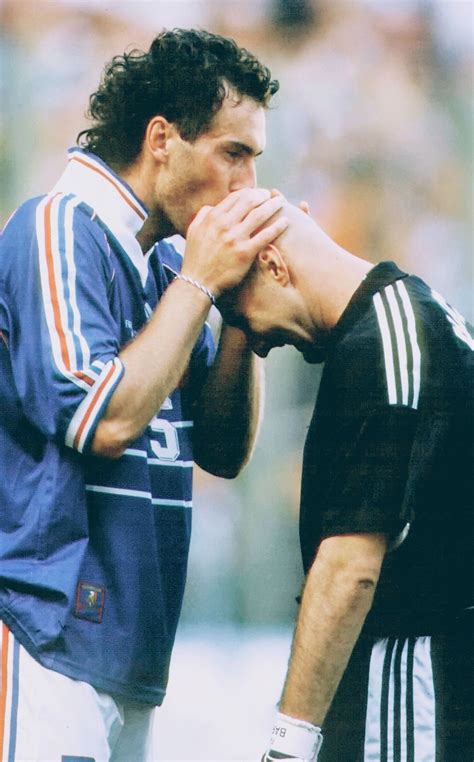 Laurent Blanc And Fabien Barthez 1998 Fabien Barthez Football