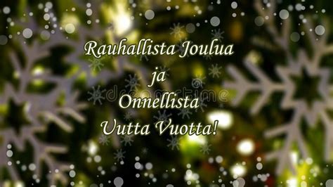 Merry Christmas Happy New Year Finnish Stock Photos Free And Royalty
