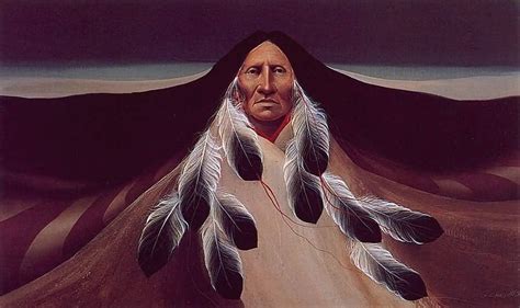 Distant Mountains Frank Howell Native American Artwork Native American