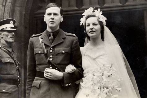 Andrew Cavendish And Deborah Mitford On Their Wedding Day Mitford