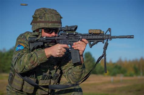 Potd The Colt C7a2 At Efp Battle Group Latvia The Firearm Blog