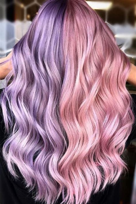 18 half and half hair color ideas to try by l oréal split dyed hair half colored