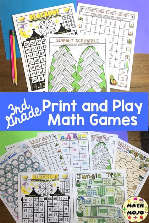 Pi day is march 14th. 3rd Grade Math Games: Math Centers Bundle in 2020 | Math ...