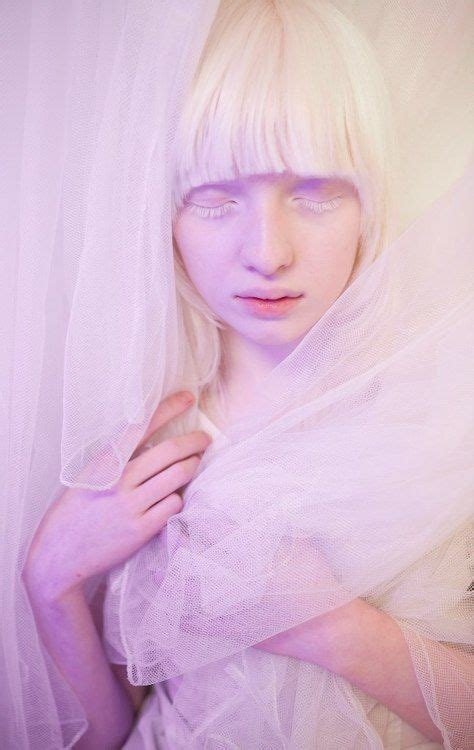 Nastya Kusakina Pale Beauty Albino Model Beauty