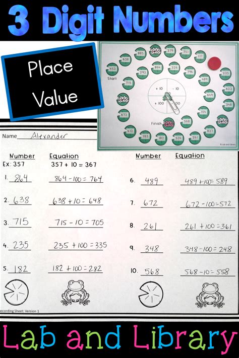 Place Value Games 3 Digit Numbers Expanded Form Comparing Numbers