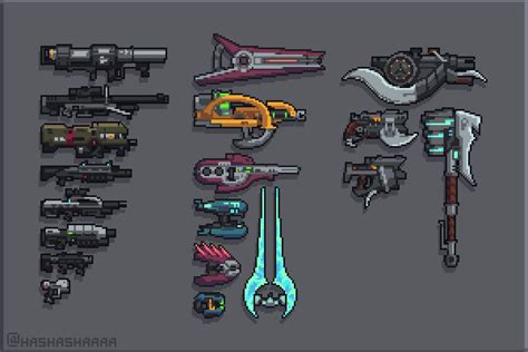 Halo 3 Weapons Set [oc] R Gaming