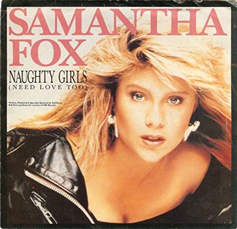 Samantha Fox Samantha Fox Naughty Girls Need Love Too 45 Nm