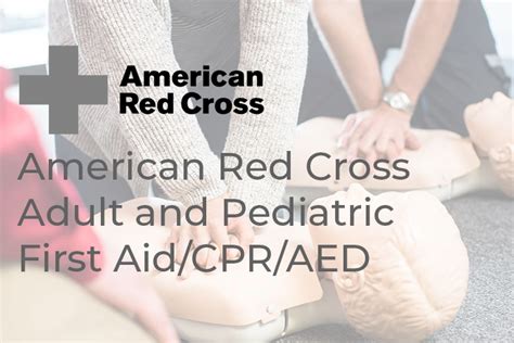 American Red Cross Adult And Pediatric First Aidcpraed Bl R21