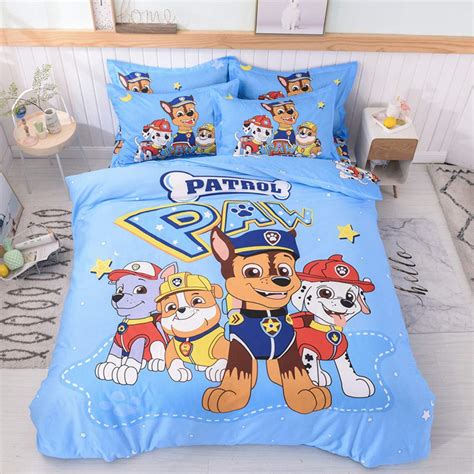 Best Paw Patrol Twin Bedding Set 4 Piece Cree Home