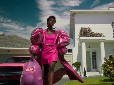 Glad Fashion Ad Promotes Pink Cherry Blossom Trash Bag Ad Age