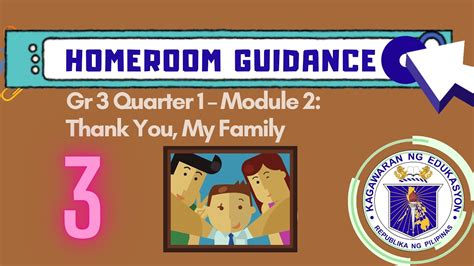 Homeroom Guidance Grade Quarter Module YouTube