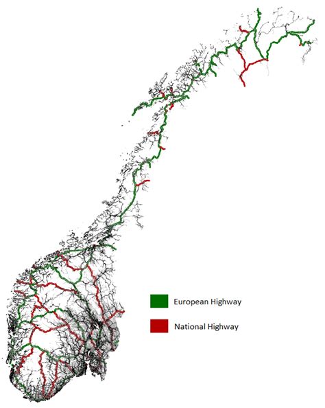 How The European Highway And Norways National Highway Brings The Road