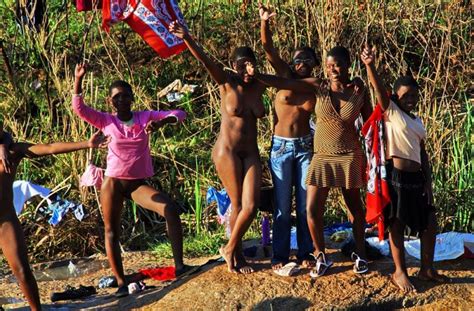 Naked Zulu Girls River Washing Cumception