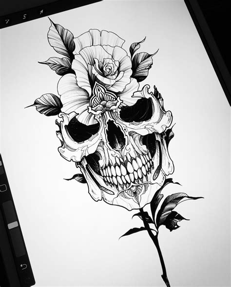 Pin By Courtenay Carrano On Koal Tattoos Skull Tattoo Design Sleeve