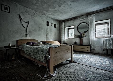 One crucial tip to keep in mind as you consider bedroom ideas is to forego popular trends or styles in favor of what makes you happy. Abandoned bedroom in the "House of the Faithful ...