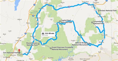 Utah National Park Road Trip