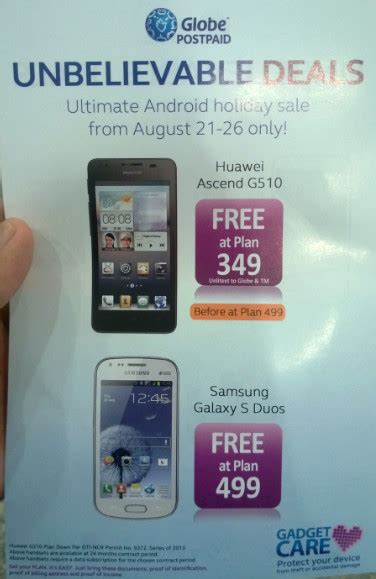 Postpaid plans (unlimited hero p139. Globe Samsung Galaxy Note2 Free with Postpaid Plan 999 ...