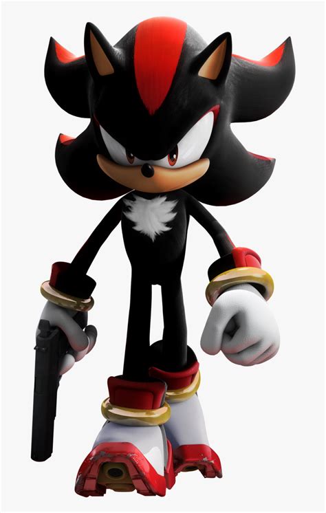 Shadow The Hedgehog With Gun Hd Png Download Kindpng