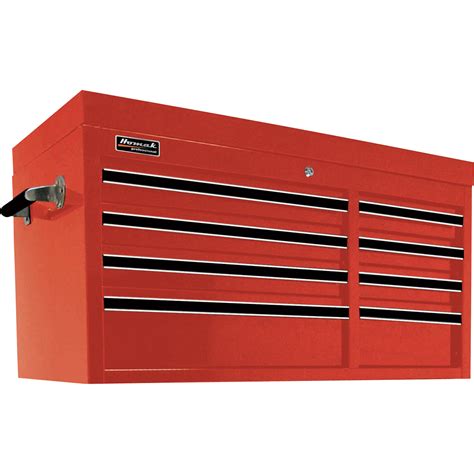 Homak Pro Series 41in 8 Drawer Top Tool Chest — 41inw X 17 34ind X