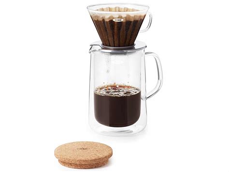 Oxo Good Grips Glass Pour Over Coffee Set — Tools And Toys