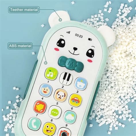 Baby Phone Toy Telephone Music Sound Machine For For Kids Infant Early