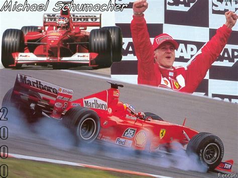 Michael Schumacher 2000 F1 World Champion Campeones Del Mundo