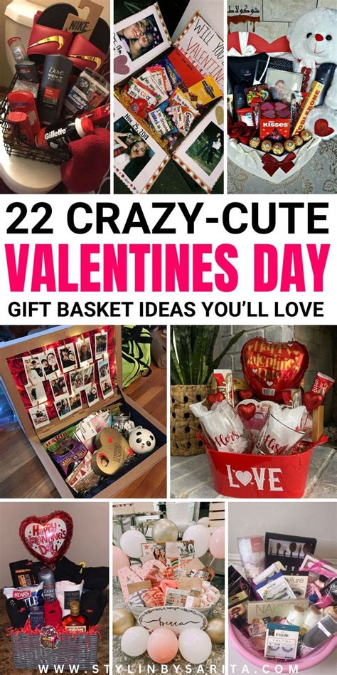 Valentines Gift Baskets Valentines Gift For Boyfriend Baskets