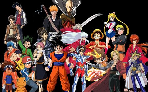 Самые популярные аниме персонажи список имена названия аниме и сюжеты
