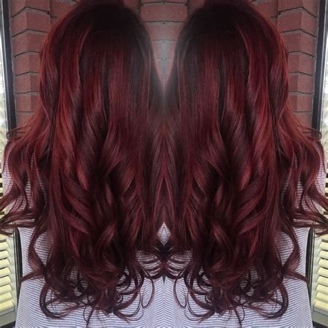 Gorgeous Dimensional Red Hair Color Balayage In All Forms Hair