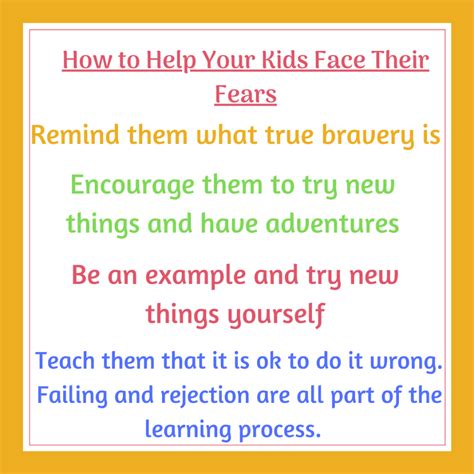 Courage For Kids How To Teach Bravery