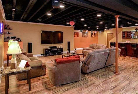 A Look At Various Options For Finishing A Basement Ceiling With