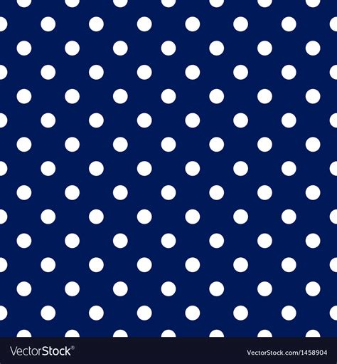 Blue And White Polka Dots
