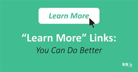 “learn More” Links You Can Do Better