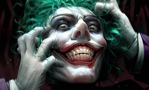 Dc Comics The Joker Just One Bad Day Fine Art Print By Derrick Chew