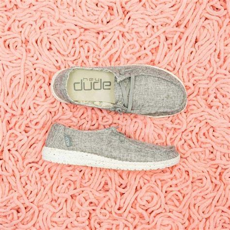 The men's hey dude wally sox shoes will be the most comfortable shoes you own. Hey Dude Shoes Womens Wendy Linen Shoes in Iron | Hey dude ...