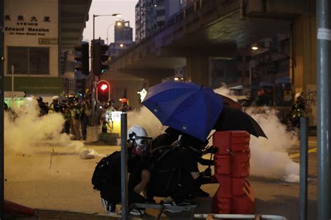 Hong Kong Descends Into Chaos Again As Protesters Defy Ban