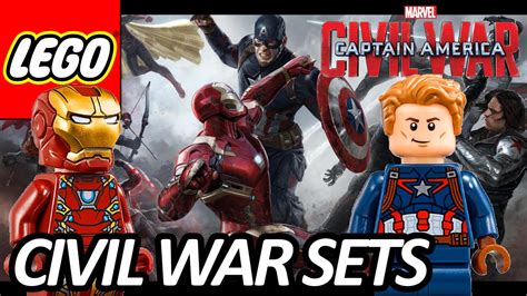 Sorry, we could not translate this listing to russian. Lego Marvel Captain America Civil War Avengers 2016 Sets ...