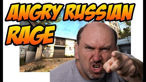 Angry Russian Guy Rage Csgo Youtube