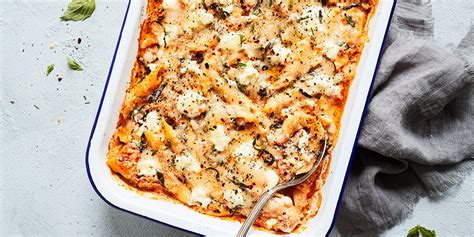 Baked Ziti With Spinach Vegetarian Recipe The