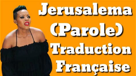 Cliquez ici maintenant pour obtenir un devis! Jerusalema Traduction Française (Parole) Lyrics BY SCOTT ...