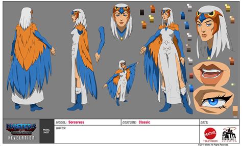 Sorceress Character Sheet Motu Revelation By Michaelxgamingph On Deviantart
