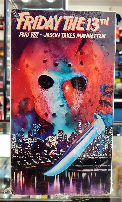 Friday The 13th Part Viii Jason Takes Manhattan Vhs Most Wanted Pawn