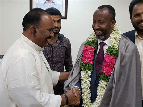 Somalia Farah Sheikh Abdulkadir Trip To India Geeska Afrika Online