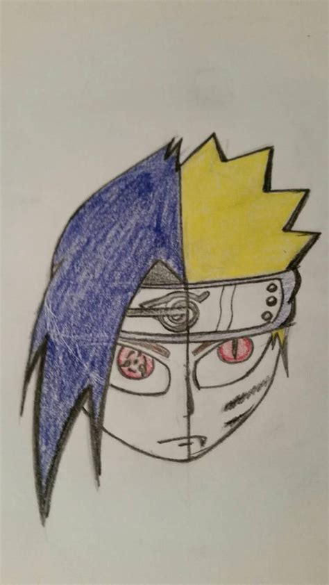Naruto Sasuke And Naruto Split By Eptunart On Deviantart