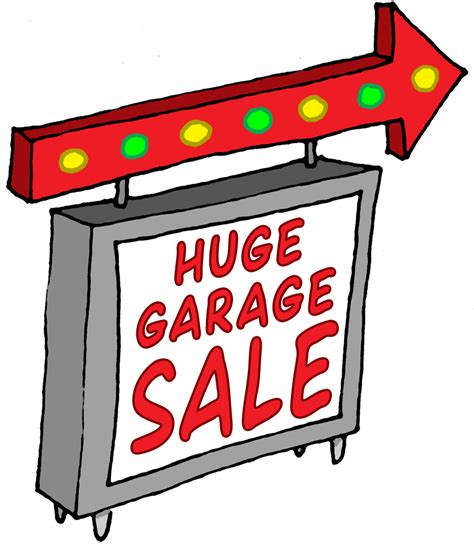 Free Garage Sale Images And Yard Sale Clipart Craigslist Garage Sales