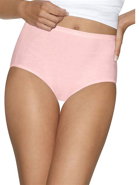 Hanes Ultimate Comfort Cotton Women S Brief Panties Pack Style HUCC Walmart Com