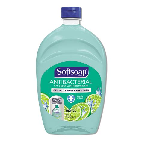 Antibacterial Liquid Hand Soap Refills Fresh 50 Oz Green 6carton